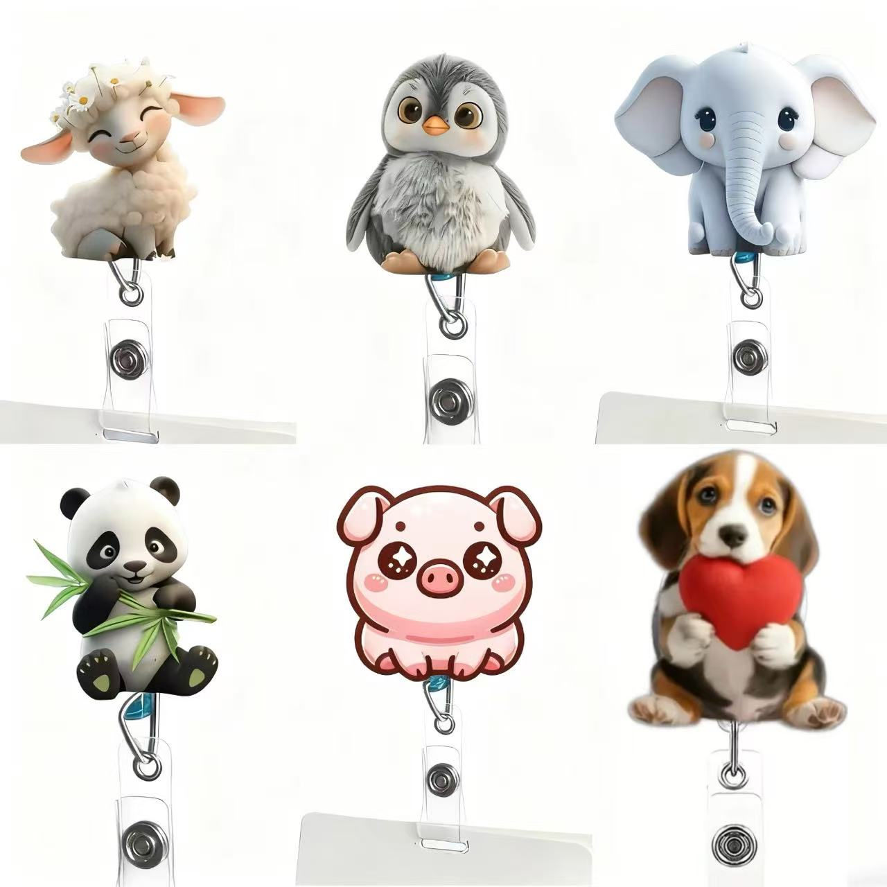 1PC Leuke Kat Intrekbare Badge - Medical Supplies recensie en prijs