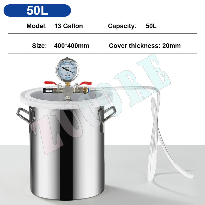 Rvs Vacuümkamer 2/3/6/13 Gallo - Vacuum Chamber Kit With Pump recensie en prijs