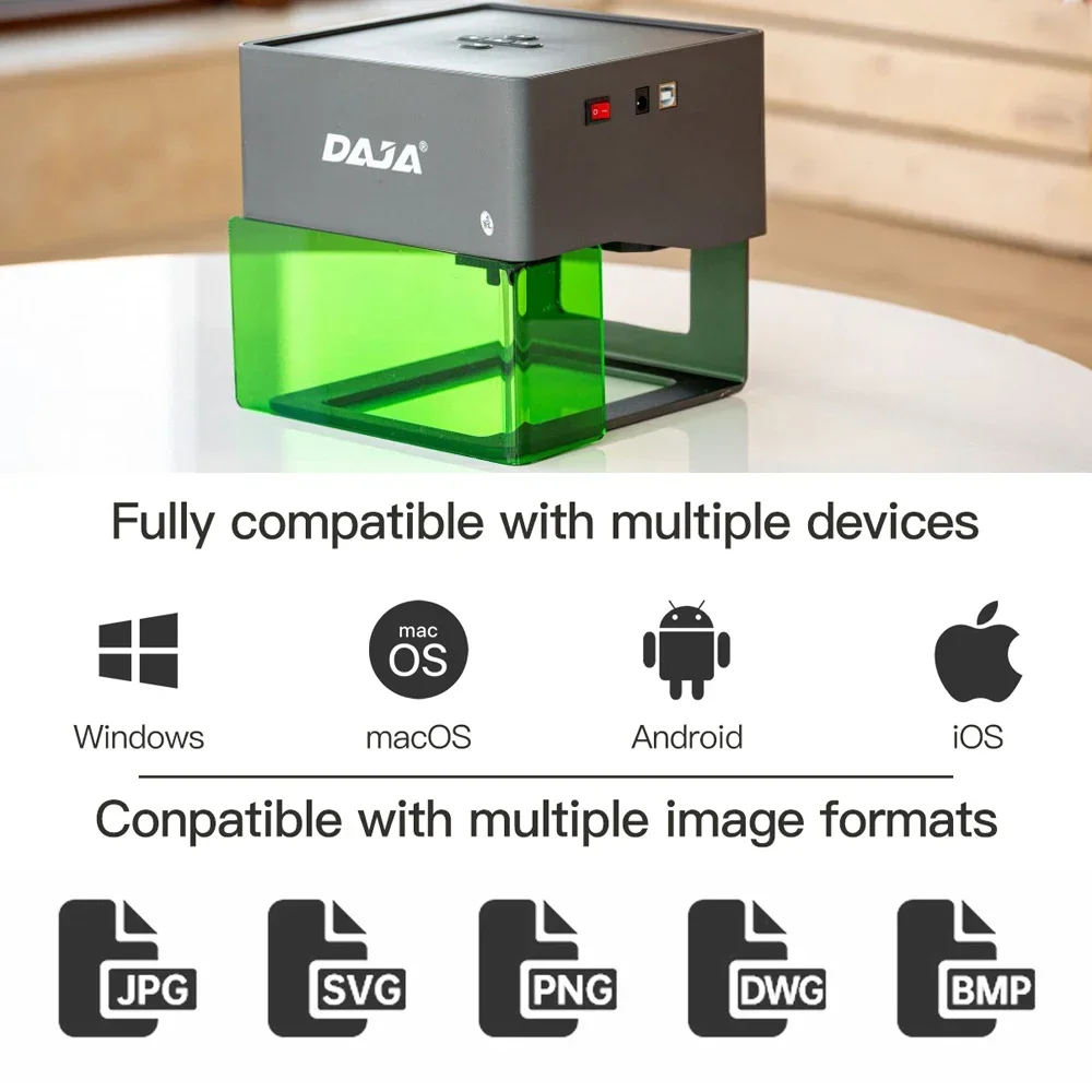 DAJA Lasergraveerder CNC DIY D - Fiber Laser Marking Machine 30W recensie en prijs