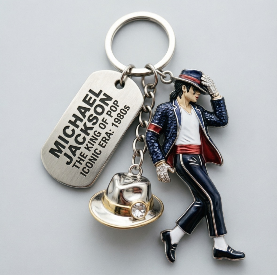 Michael Jackson sleutelhanger  - Packaging recensie en prijs